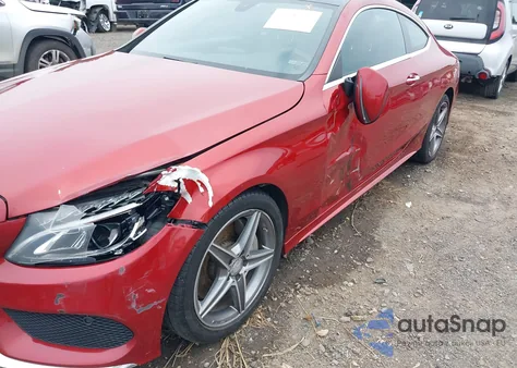 2017 Mercedes-Benz C 300 from USA, damaged, VIN WDDWJ4JB1HF411033